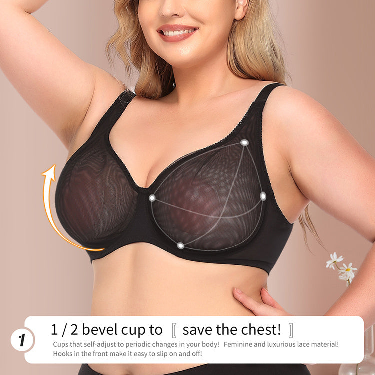 Ultra-Thin See-Through Bra