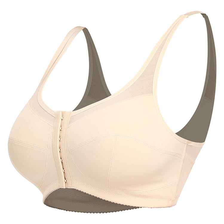 Wireless Front Button Comfort Bra